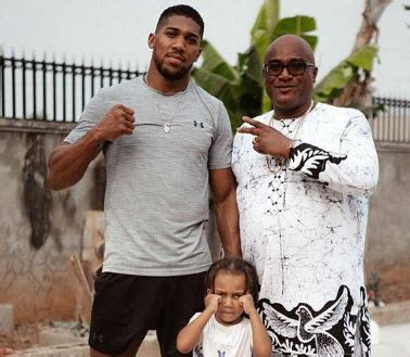 Gboah.com: See Beautiful Photos Of Anthony Joshua With His Father, Son ...