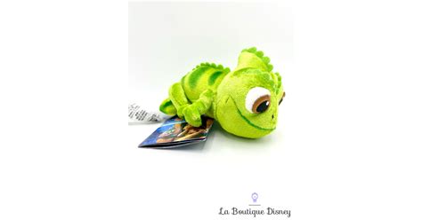 Peluche épaule Pascal Disney Parks Disneyland Raiponce caméléon vert