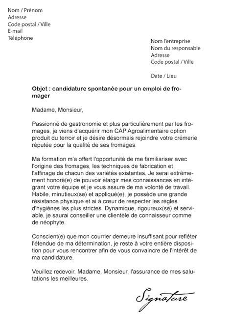 Exemple De Lettre De Motivation Cap Petite Enfance Laboite Cv Fr