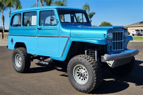 Coyote Powered 1961 Willys Jeep Utility Wagon For Sale On Bat Auctions Closed On January 28