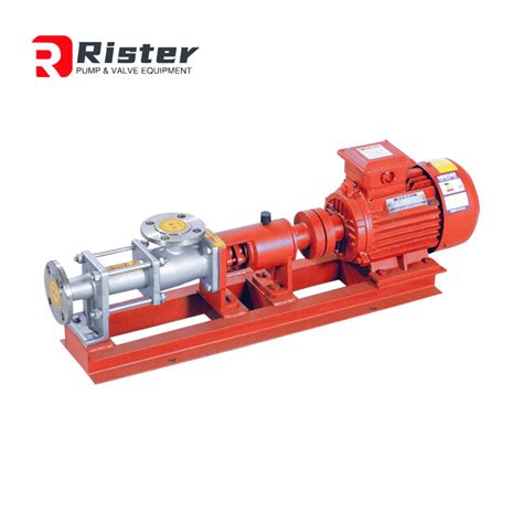 G Type Horizontal Screw Pump Manufacturer Custom G Type Horizontal