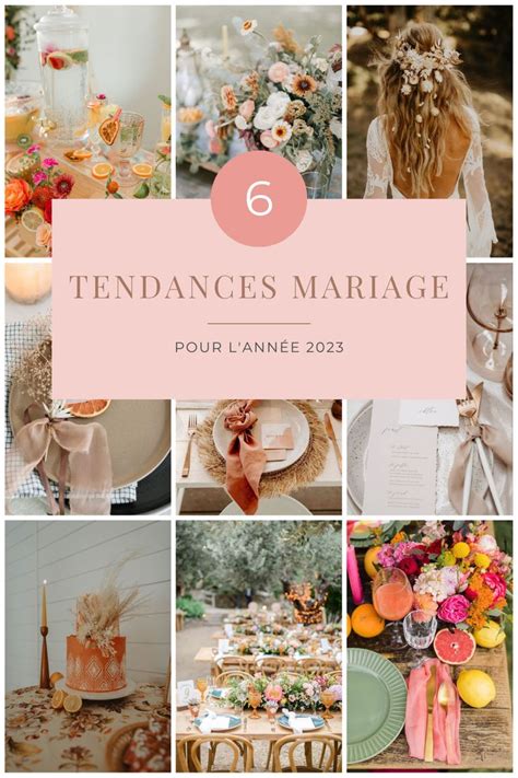 Quelles sont les 6 tendances de décoration de mariage pour 2023