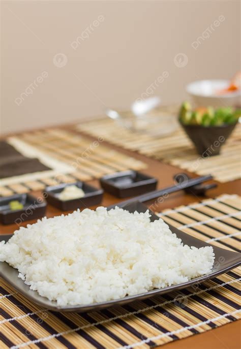 Nori Seaweed Sheet Ready To Make Sushi Seaweed Asia Prepare Photo