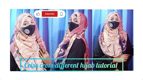 🧕criss Cross Different Hijab Tutorial How To Make Easy Hijab Style