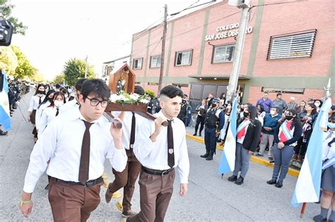 Jaldo encabezó el acto por los 30 años del Colegio San José Obrero