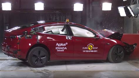 Tesla Model 3 Smashes European Ncap Tests With Best Safety Assist