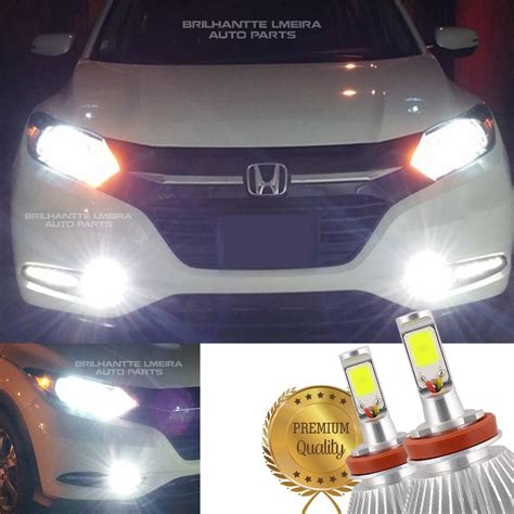 Lâmpadas Led Hrv Farol Alto Baixo Milha Leds Pingo Farol Parcelamento