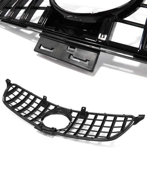 Gle W166 Grill Black Front Bumper Gtr Panamericana Grille For Mercedes