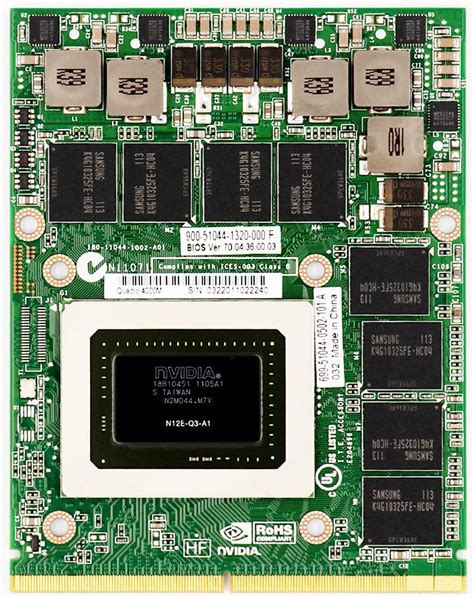 Dell Carte graphique et vidéo de rechange pour ordinateur portable