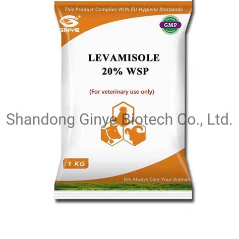 Veterinary Medicine Supplier Levamisole Water Soluble Powder