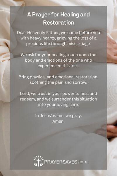 Powerful Prayer For Miscarriage Samples Included