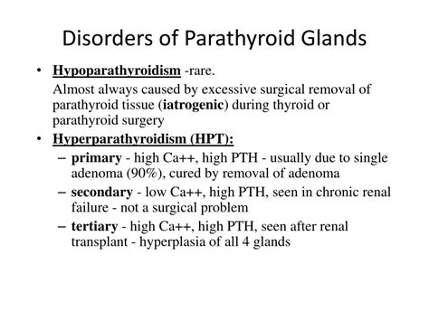 Ppt Parathyroid Gland Powerpoint Presentation Free Download Id 2108885