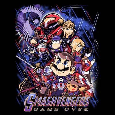 Smashvengers Game Over By Liu Psypher On Deviantart