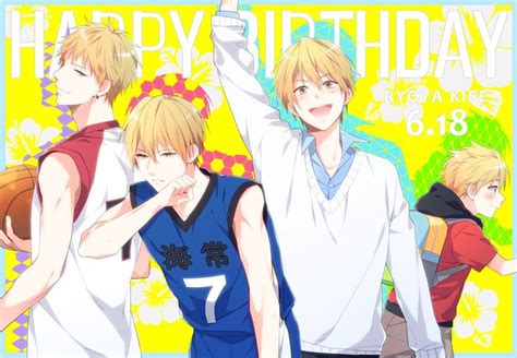 Kise Ryouta H Birthday 💖 Kise Ryouta Kurokos Basketball Kuroko No