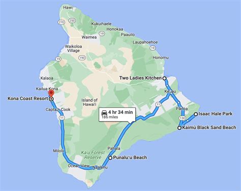 Day Big Island Road Trip Itinerary Hilo To Kona