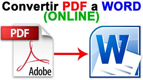 Convertir Un Pdf En Word Gratis On Line Printable Templates Free