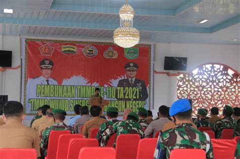 Pembukaan TMMD Ke 110 Sekda Kolaborasi Pemkab TNI Untuk Tingkatkan