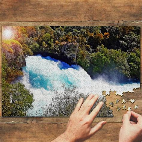 Buy New Zealand Jigsaw Puzzle 1000 Piece New Zealand Huka Falls Taupo