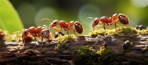 Premium Photo | Red ants