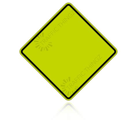 Custom Diamond Shape Sign