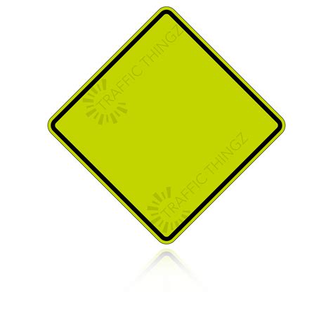 Trafficthingz Custom Diamond Shape Sign