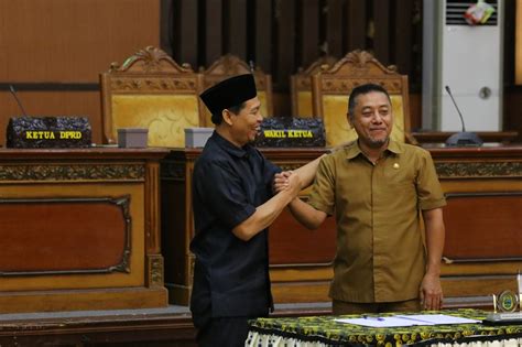 Rapat Paripurna Penetapan Program Pembentukan Peraturan Daerah Tahun