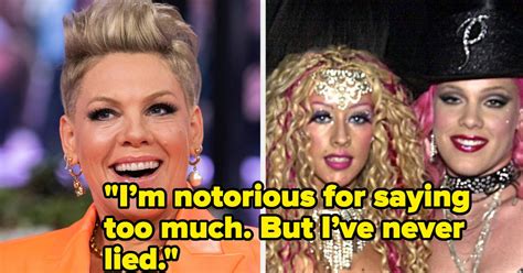 Pink Posted A Message To Christina Aguilera And Responded To Reports Of