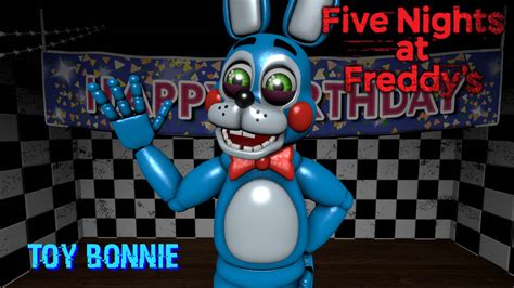 Fnaf Toy Bonnie Poster By Jonlukevilletvart On Deviantart