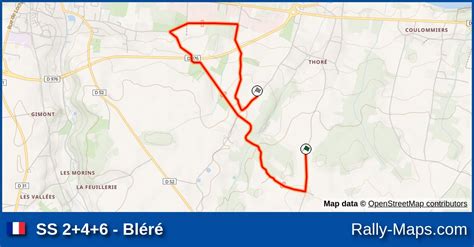 Ss Bl R Stage Map Rallye R Gional Autocourse Coupe