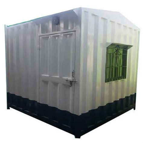 Ms Rectangle Security Cabin For Guard Room At Rs Square Feet In