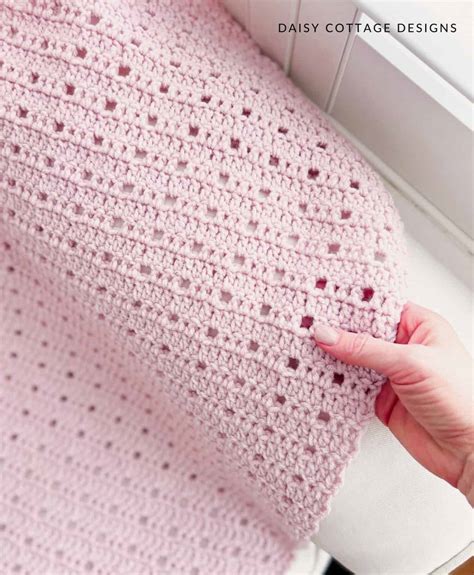 Easy Crochet Baby Blanket Pattern Perfect For Beginners Daisy