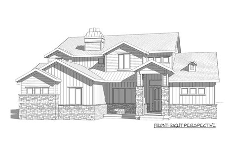 Exclusive New American Home Plan With Main Level Master 910071WHD