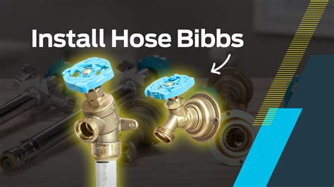 How To Install An Outdoor Hose Bibb Youtube