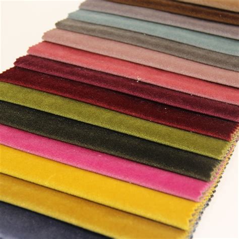 Yigao Textile Polyester Colorful French Velvet Fabric For Sofa And