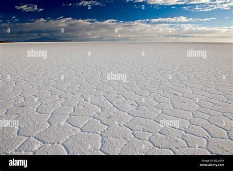 Sunrise On Salar De Uyuni Worlds Largest Salt Lake Bolivia South