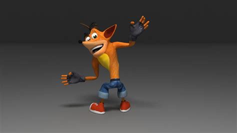 Crash Bandicoot 3d Animation Dancing Demo Reel By Logan Youtube