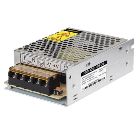 Fonte De Alimentacao 12 8v 5amp Efm 1205 Intelbras Fonte De