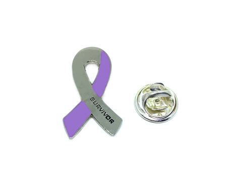 Cancer Survivor Pins Finox Brooch Pin