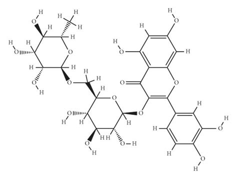 Two Dimensional Structures Of A Kaempferol Download Scientific