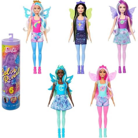 Barbie Color Reveal meglepetés baba Szivárvány galaxis Gyerekajándék