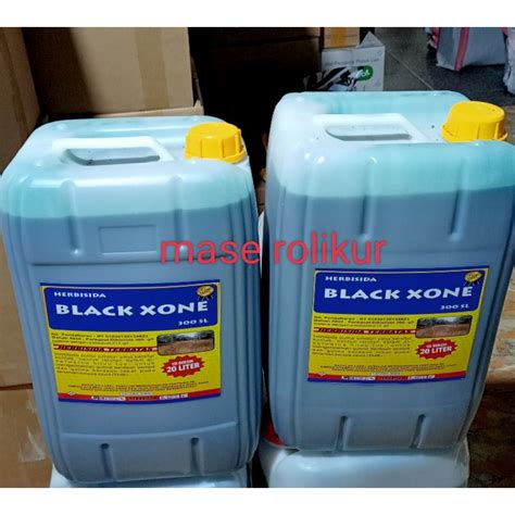 Jual Herbisida Black Xone Sl Isi L Racun Rumput Shopee Indonesia