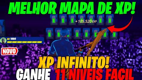 Fortnite Mapa De Xp Infinito Insano Na Temporada Ganhe Niveis