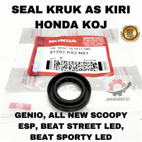 Jual Seal Kruk As Kiri Honda Koj Genio All New Scoopy Esp Beat Street