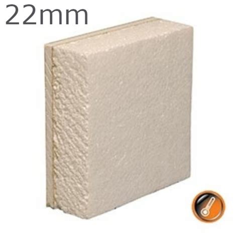 22mm Gyproc Thermaline Basic Insulated Plasterboard | 12.5mm EPS + 9 ...