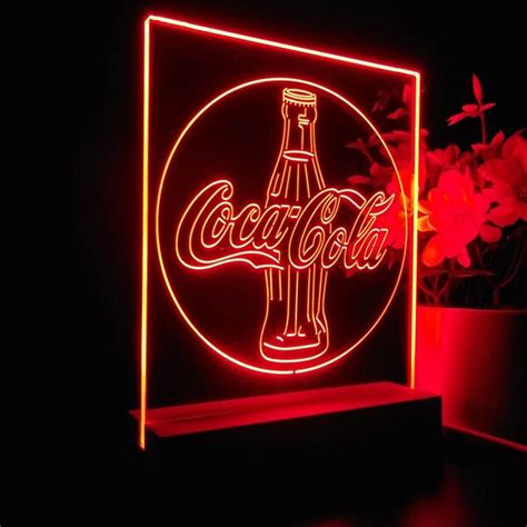 Coca Cola Lighting Etsy