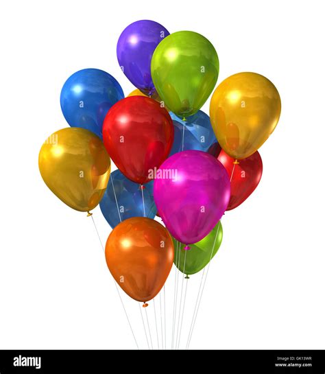 Balloon String Isolated Hi Res Stock Photography And Images Alamy