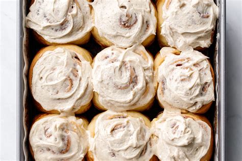 Brown Butter Cinnamon Rolls With Cream Cheese Frosting Love And Olive Oil