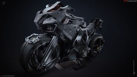 Munkhjin Otgonbayar ArtStation CGi 3D Artwork Super Bike Futuristic ...