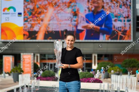 Ashleigh Barty Australia During Winners Photo Editorial Stock Photo ...