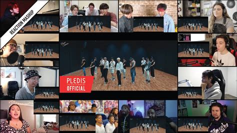 Choreography Video SEVENTEEN Anyone Reaction Mashup YouTube